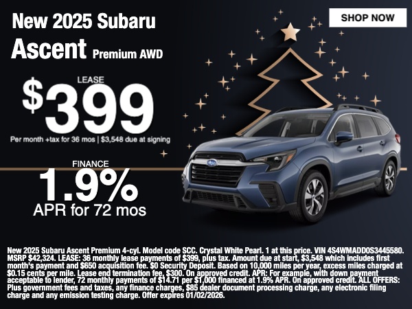 2025 Subaru Ascent Premium